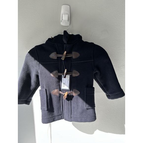 Dal Lago kids Toggle Hooded wool coat size 2 - Picture 6 of 13